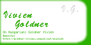 vivien goldner business card